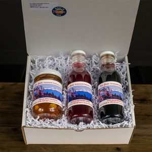 Box #C3 (1 16oz. preserve and 2 syrups)