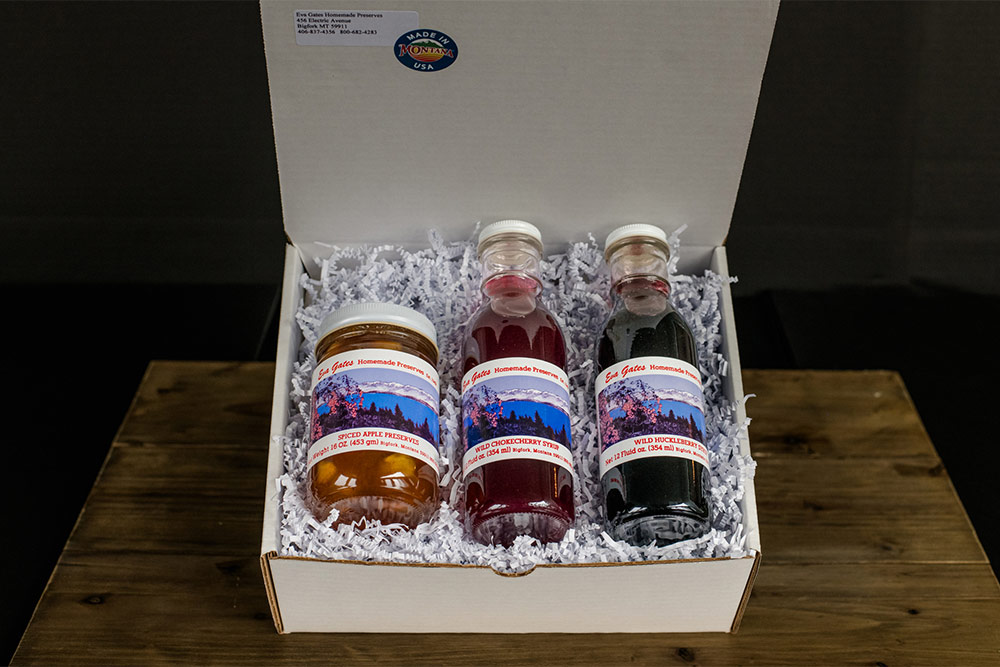 Box #C3 (1 16oz. preserve and 2 syrups)