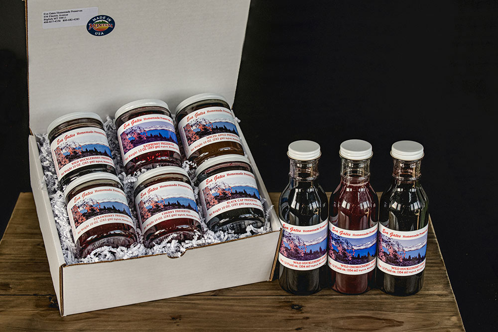 Box #C5 (6 10oz. preserves and 3 syrups)