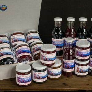 Box #C7 (12 10oz. preserves and 6 syrups)