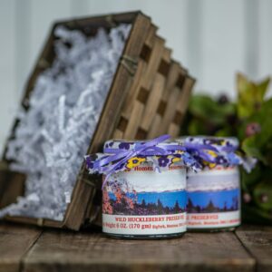 WBB1 (2 10oz. fabric-topped jars)